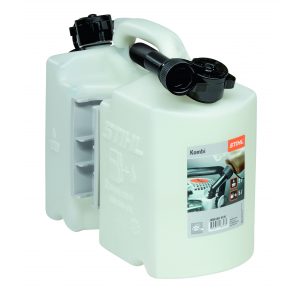 Stihl clear combi oil/fuel can