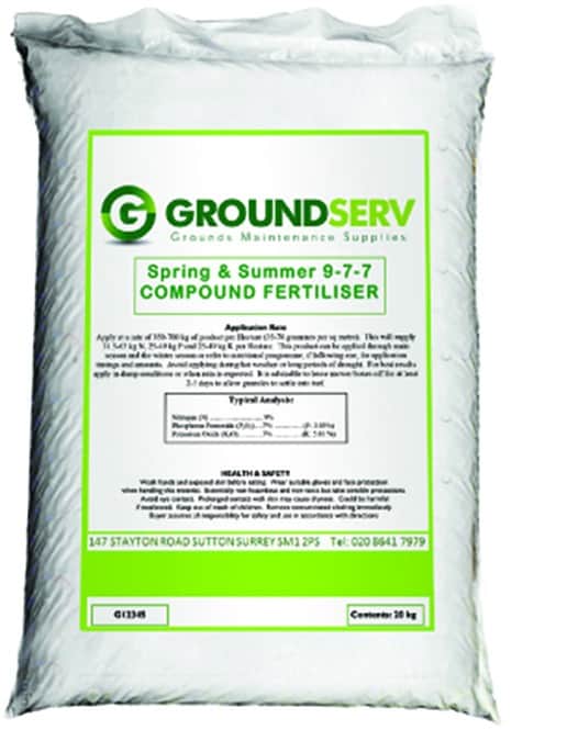 Groundserv 9-7-7 fertiliser