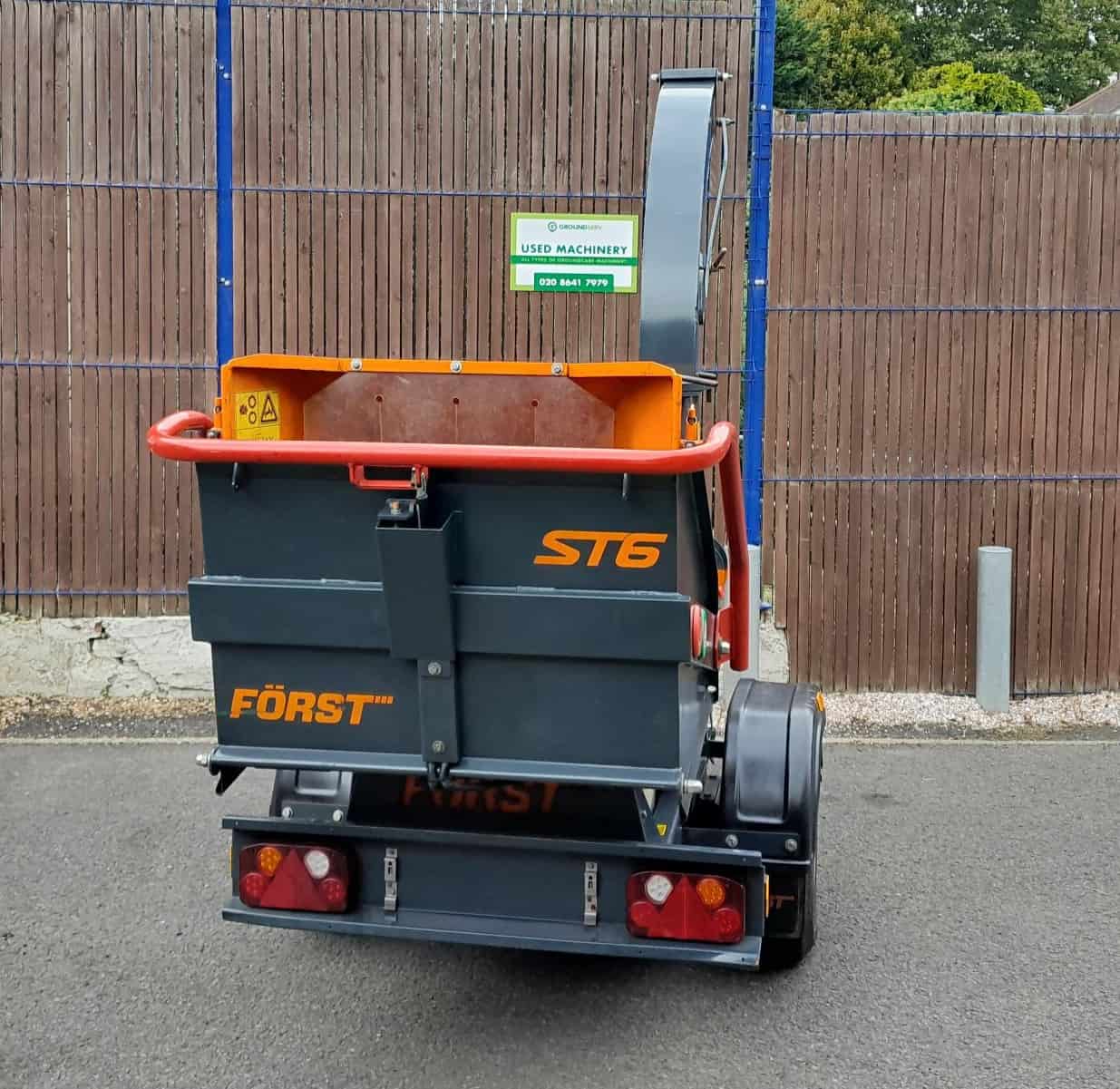 Forst ST6D Wood chipper road towable - Image 5